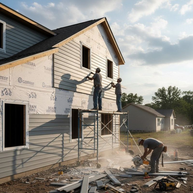 Cedar Siding Installation