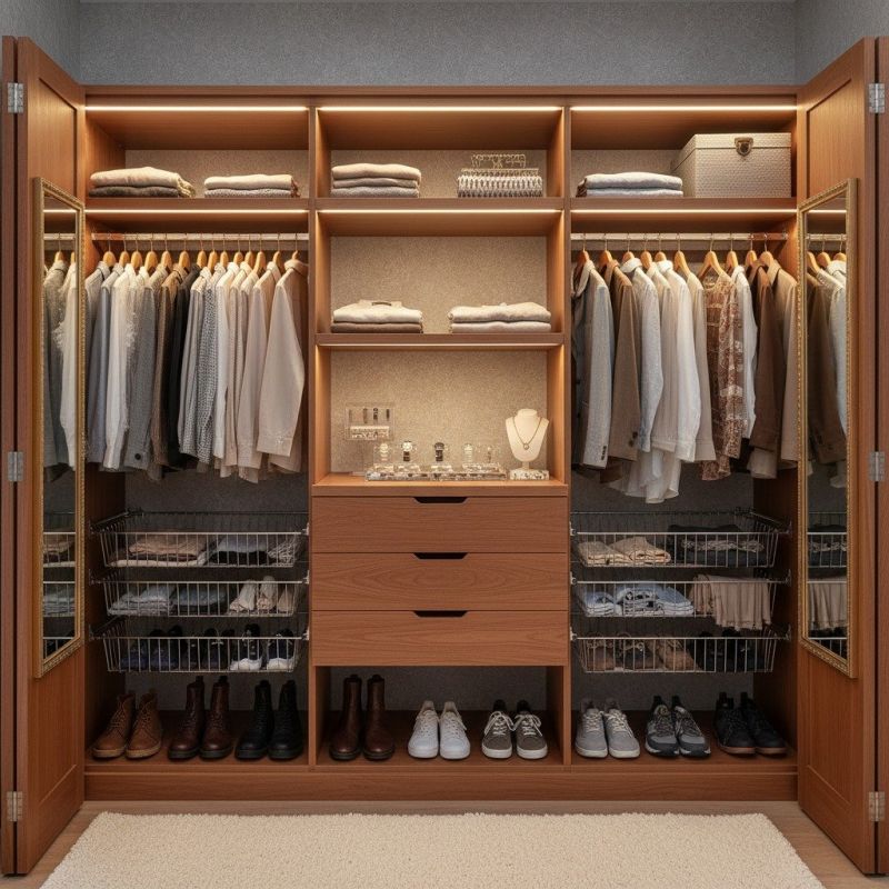Closet Shelving Installation