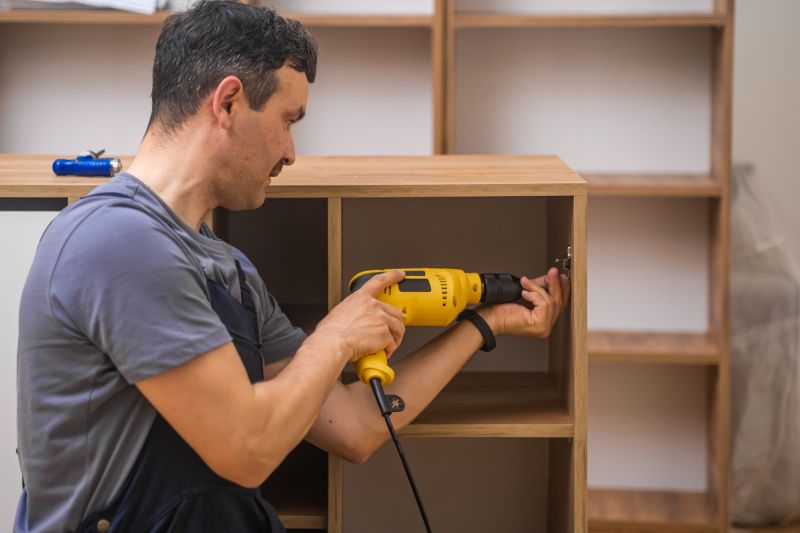 Wire Shelving Installation